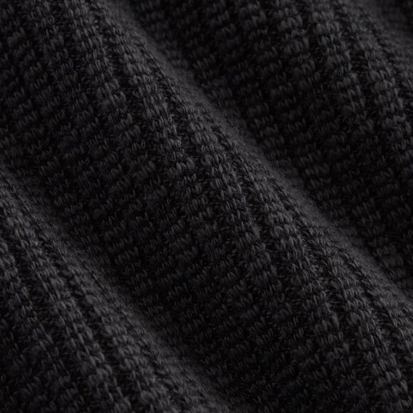 Everlane Cozy Rib Long-Sleeve Tee - size XS Black - Picture 10 of 13